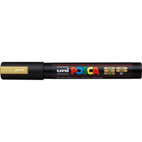 Marker Posca PC-5M, Złoty - 3